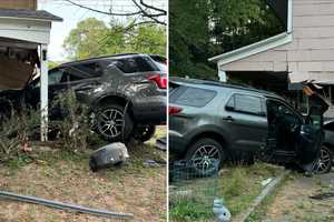 SUV Crashes Into Home In Region