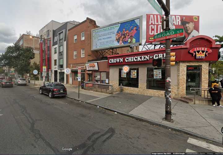 Crown Chicken &amp; Grill, located at 2201 North Broad Street, Philadelphia.