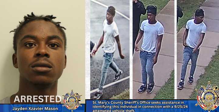 Jaden Xzavier Mason was apprehended and the other suspect remains at large.