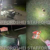 Driver Smashed Through Fence, Sign At Park Fleeing 'For The Fun Of It' In Stafford: Sheriff