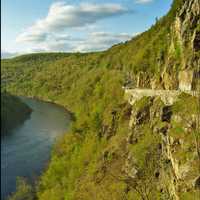 <p>The Hawk's Nest, where the woman was found.&nbsp;</p>