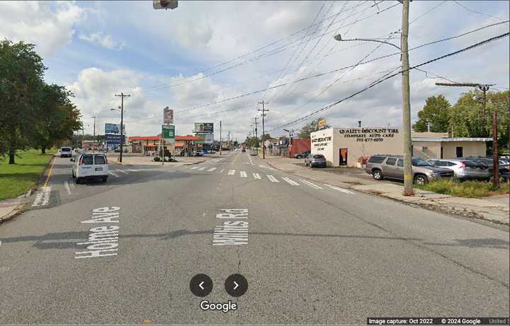 The intersection of&nbsp;Willits Road and Holme Avenue in Philadelphia.