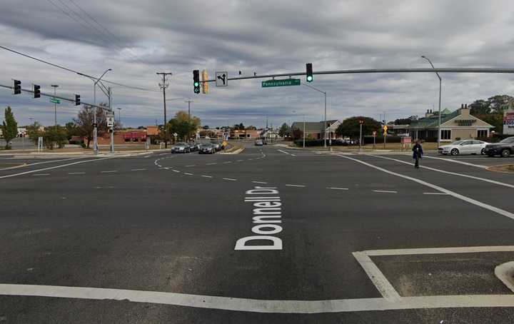 Pennsylvania Avenue and Donnell Drive in Forestville