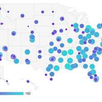 <p>The safest cities in the US, according to the ranking.</p>