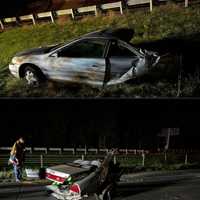 Car Sliced In Half At Lancaster, Berks County Line: Fire Officials (PHOTOS)