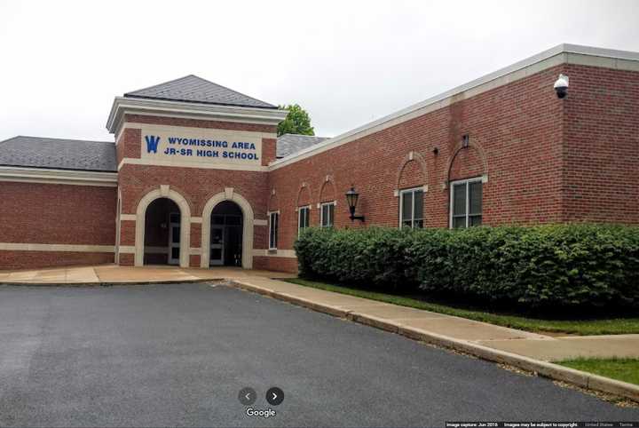 Wyomissing Area High School, located at&nbsp;630 Evans Avenue, Wyomissing Borough, Berks County.