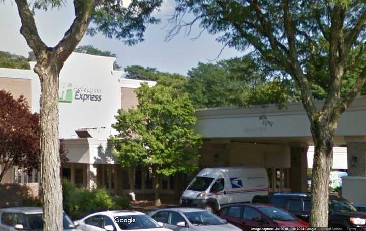 The Holiday Inn Express on Route 9 in Poughkeepsie will be auctioned off next month. 