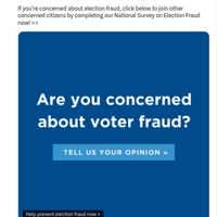 <p>A Heritage Foundation voter fraud ad.&nbsp;</p>