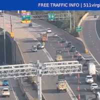 Several Lanes Blocked By I-495 Crash At Springfield Interchange: DOT