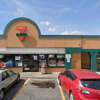 <p>7-Eleven in the 900 block of Merrimac Drive.</p>