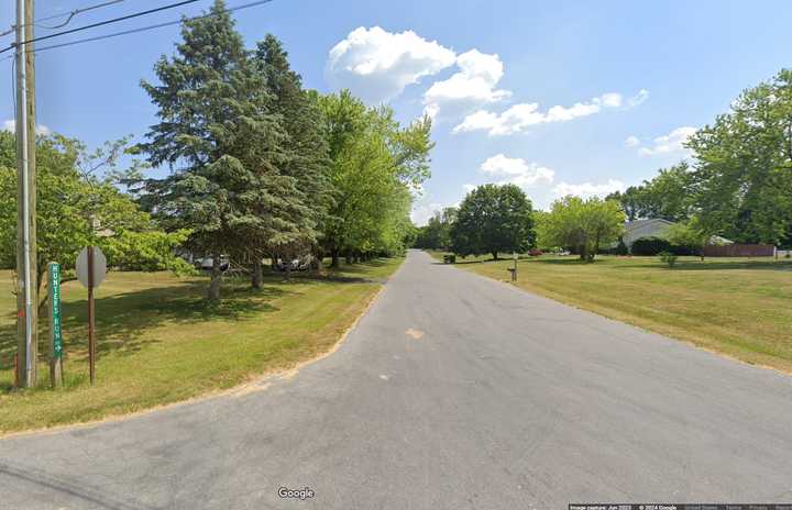 Hunters Run Road in Honey Brook, Chester County.