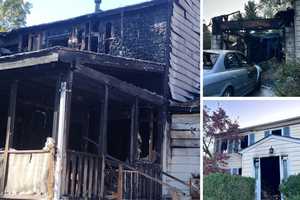 Family Displaced By Fast-Moving Garage Fire That Spread To Rockville Home