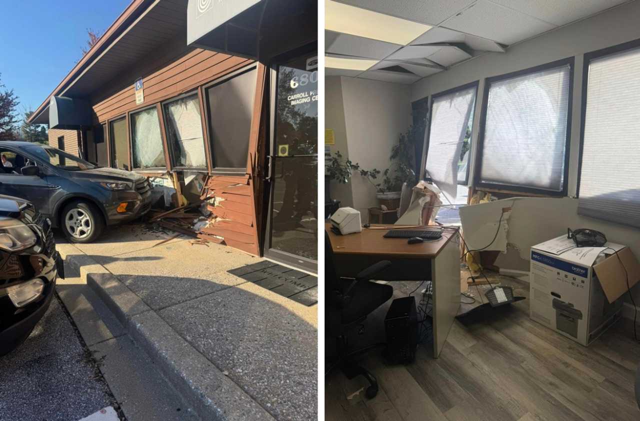Maryland Medical Office Damaged By Driver In SingleVehicle Crash