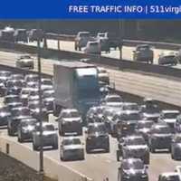 <p>I-95 crash in Fairfax County</p>