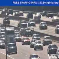 Traffic Tied Up By Multi-Vehicle Crash On I-95 In Fairfax County