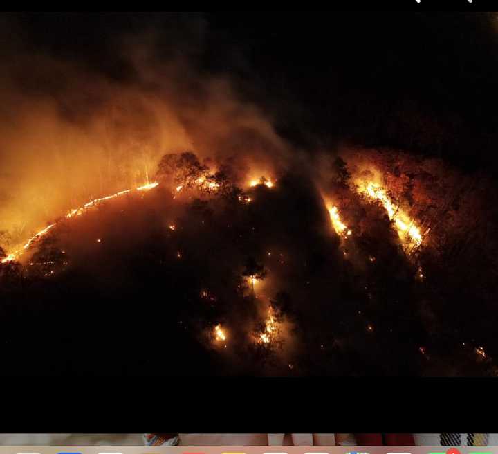 A brush fire on Nordkop Mountain in Harriman State Park near Hillburn kept firefighters busy for two days.&nbsp;