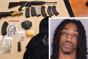 Montco Man Arrested With 'AK-Style' Gun, Ammo, Drugs During Traffic Stop: Police