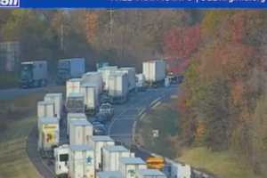 Traffic Backed Up Approximately Seven Miles On I-81 During Afternoon Commute In Virginia