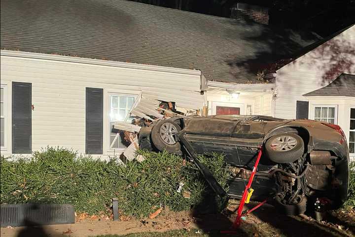 Car Crashes Into Home: Bernardsville FD