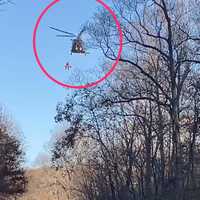 Hurt Hiker Hoisted To Helicopter, Airlifted To Hospital In Maryland: State Police (VIDEO)