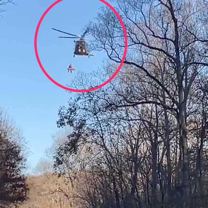 Maryland State Police rescued a hiker who was injured after falling off a cliff.