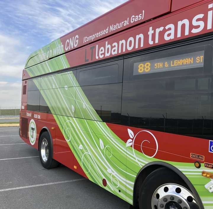 A Lebanon Transit bus.