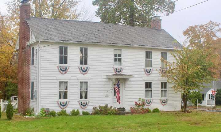 The Hiram Rider House at 238 Tolland Turnpike in Willington is up for sale. 
  
