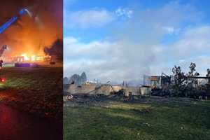 Family Safe, House Destroyed By Massive Maryland Fire