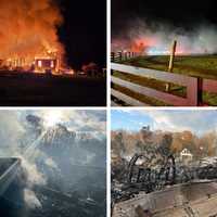 <p>The fire in Montgomery County.</p>