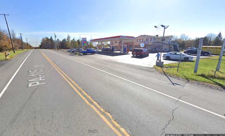 The area of 3797 Route 115, Blakeslee, Monroe County.