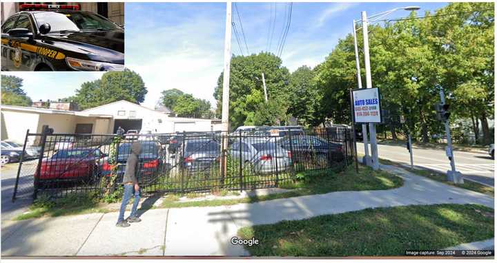 The alleged fake car dealership in Poughkeepsie.&nbsp;