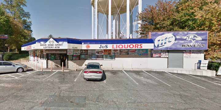 J&amp;S Liquors located at 10000 Liberty Road in Baltimore County