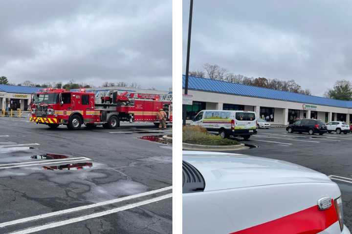 Stores Evacuated At Germantown Shopping Center Due To Ruptured Gas Line (DEVELOPING)