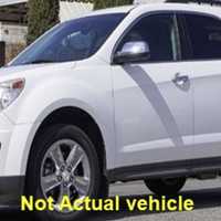 <p>A white 2015 Chevrolet Equinox.</p>