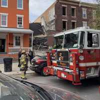 3-Story Rowhome Collapses In Harrisburg (DEVELOPING)