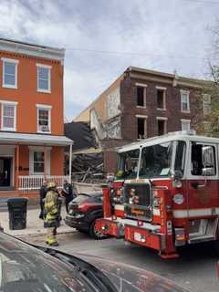 3-Story Rowhome Collapses In Harrisburg (DEVELOPING)