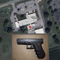 <p>Northwest Regional Police Department on Elizabethtown Road in Elizabethtown where the fatal officer involved shooting happened, and the gun Andrew Ward had.&nbsp;</p>