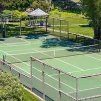 <p>Play some basketball or tennis on the convertable court.&nbsp;</p>