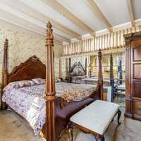 <p>A bedroom in Muhammed Ali's former home located at 1835 N 72 Nd Street in Philadelphia, PA. </p>