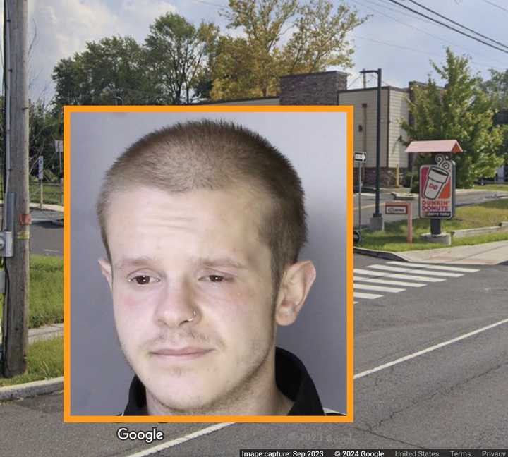 Jonathan Crouthamel and the  Dunkin’ located at 103 Baringer Ave. in Silverdale, where the theft happened, according to the police. 