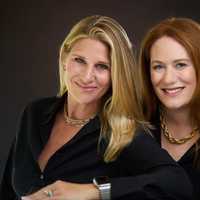 <p>Katie Hill (left) and Lisa Watkins, of Westport, founded WanderFull in 2022.</p>