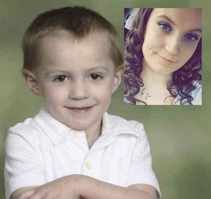 Autumn Lynn Vossler and her the son that she drowned in the Susquehanna River in 2021. He is four in this photo from 2020.&nbsp;