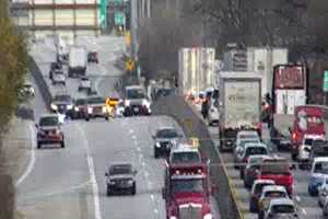 Multiple Crashes Snarl Traffic On PA 581 East Near Camp Hill (DEVELOPING)