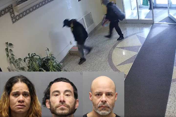 Santa Hat-Wearing Woman, 2 Men Caught Stealing Packages From Westchester Lobby: Police