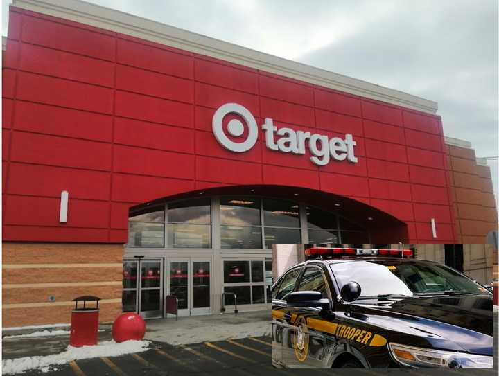 A man and a woman were nabbed allegedly stealing from the Clifton Park Target store.&nbsp;