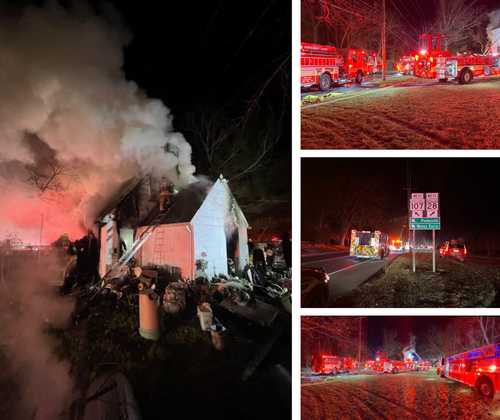 Woman Found Dead In Maryland Blaze As Firefighters Battled Icy ...