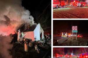 Woman Found Dead In Montgomery County Blaze As Firefighters Battled Icy, Cluttered Conditions