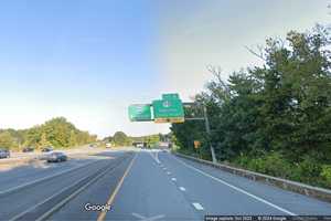 Car Flips On I-684 In Katonah After Hitting Truck (UPDATE)