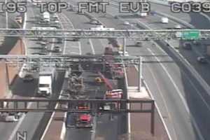 Tractor-Trailer Crash, Fuel Spill Cause Major Delays On I-95 In Baltimore Area (DEVELOPING)