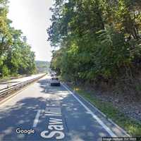 SUV Crashes Into Rock Wall, Guide Rail On Saw Mill Parkway In Chappaqua